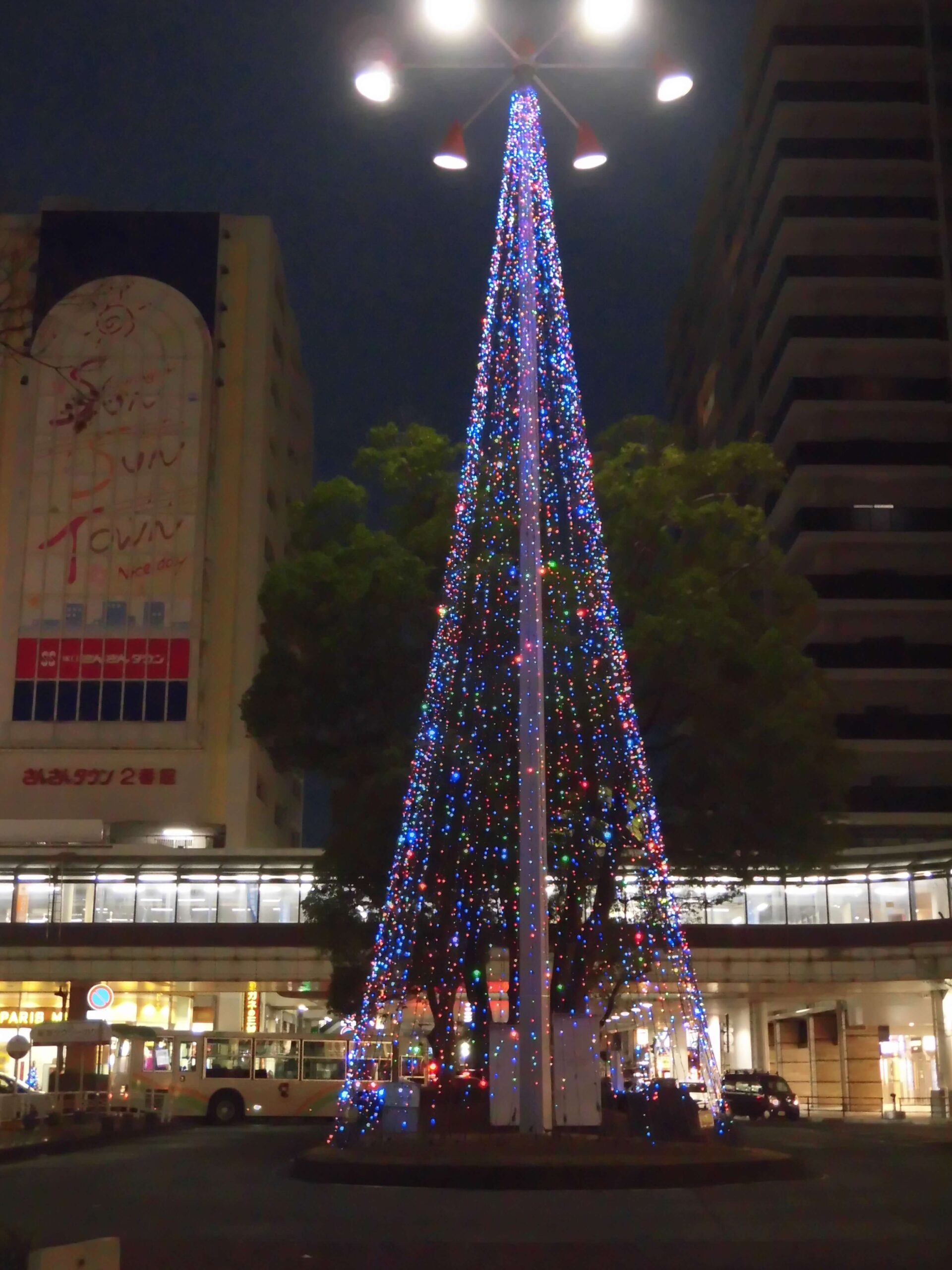 つかぐちの冬、やさしく灯るイルミネーション！
